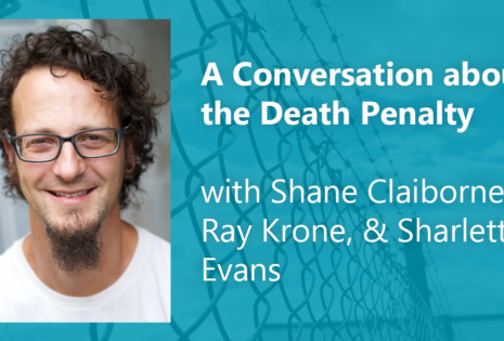 a conversation about the death penalty with portrait of male