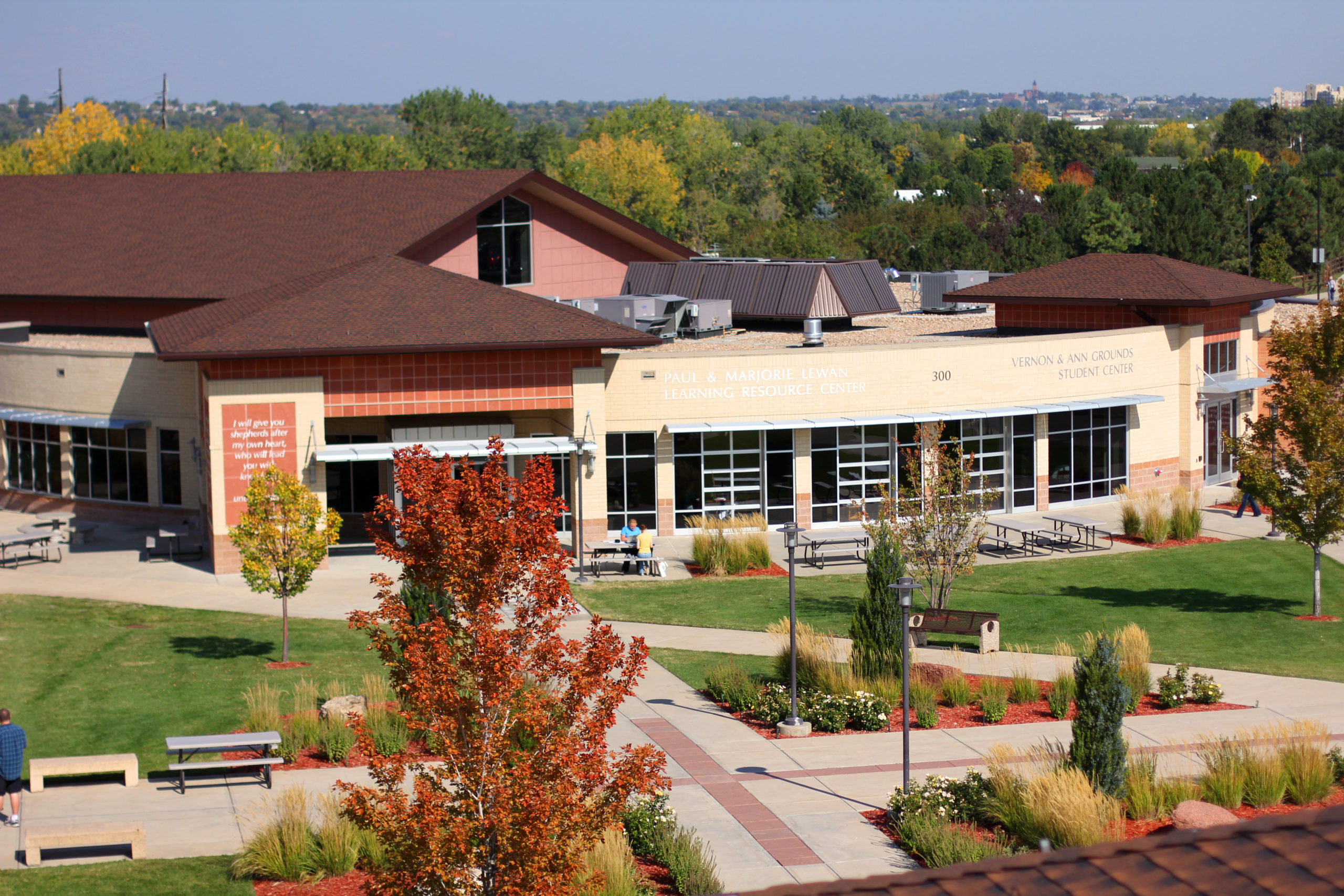 wide view of denver seminary student center