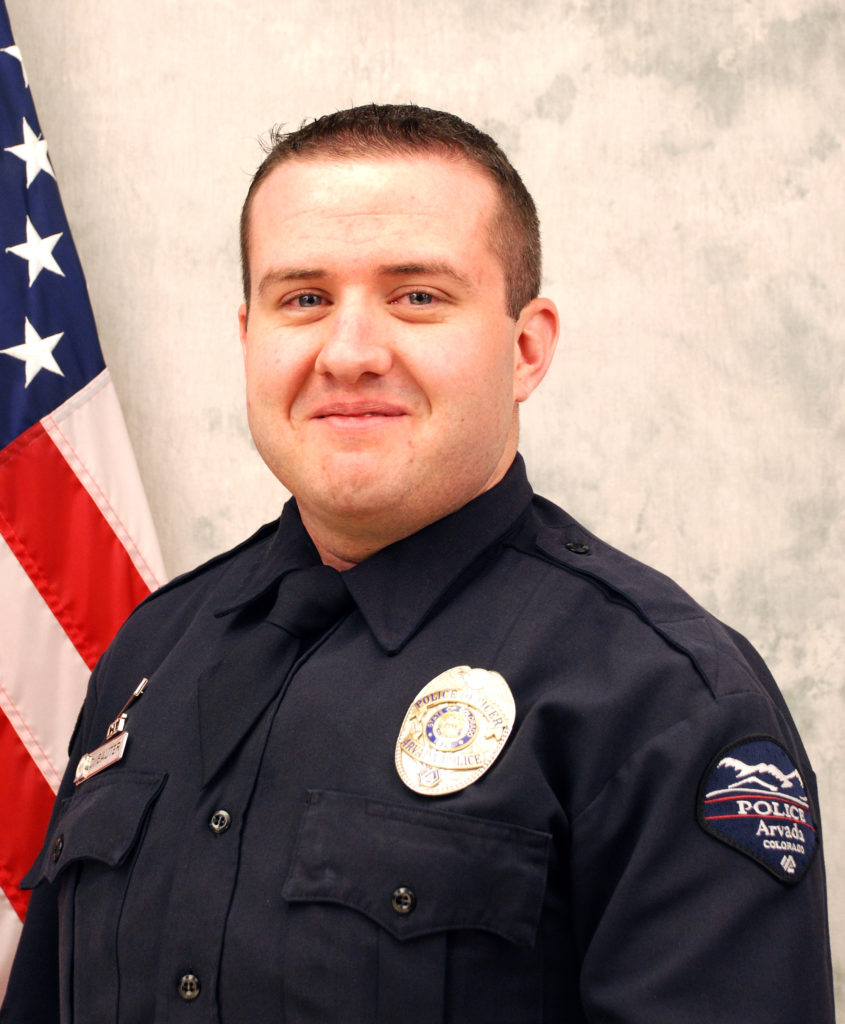 Headshot of police officer and chaplain Dennis Sauter