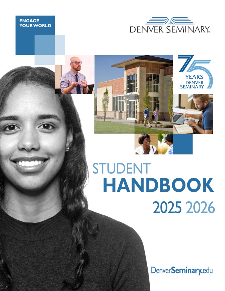 Student Handbook Denver Seminary